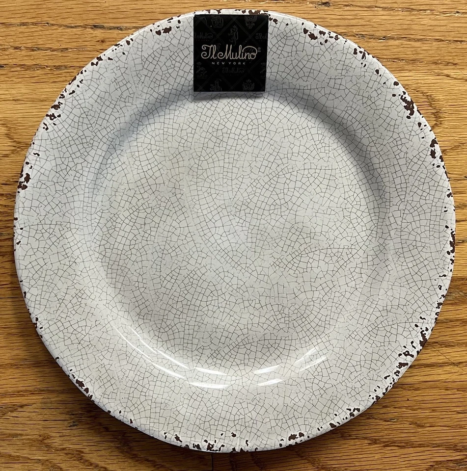 Il Mulino Tan Crackle Rústico MELAMINA Placas Laterais Conjunto De 4 - Imagem 1 de 1