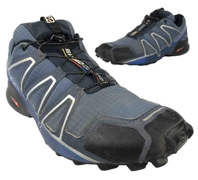 Zapatos para correr Salomon Speedcross 4 para hombre talla 12 azules con cordones usados Trail Foto 1 de 4