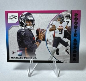 2024 Panini Encore Michael Penix Jr. Aurora Rookie #5 Atlanta Falcons - Picture 1 of 1