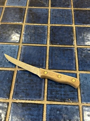 CUCHILLO PARA CARNE CHICAGO CUBERTERÍA TRADICIONAL NOGAL 103S-4" Foto 1 de 4