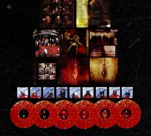 Slipknot 6LP 25th Anniversary Blood Splatter Box Set X/1899 Units PREORDER - Picture 1 of 1