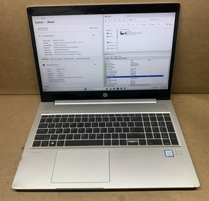 Portátil HP ProBook 450 G6 Intel i5-8265U@1,6 GHz 16 GB RAM 256 GB SSD Win11P - Imagen 1 de 10