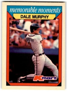 1988 Topps Kmart Memorable Moments Dale Murphy Atlanta Braves #18 - Picture 1 of 2
