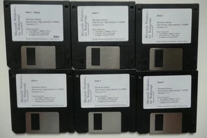 DISCOS X8 • MICROSOFT WINDOWS PARA GRUPOS DE TRABAJO Versión 3.11 - En muy buena condición - Imagen 1 de 2