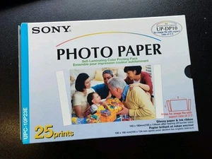 1 x NEW Old Stock Sony UPC-10P23E Photo Printer Cartridge 25 Prints RARE UP-DP10 - Picture 1 of 10