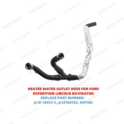 For 2018-2021 Ford Expedition Lincoln Navigator 3.5L Heater Water Outlet Hose - Image 1 of 4