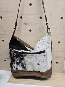 Myra Bag Cowhide Western Wear Purse Tote - Picture 1 of 8