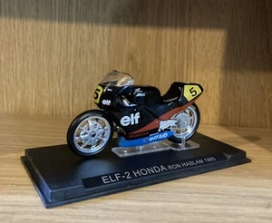 DeAgostini Ron Haslam Elf-2 Honda 1985 1/24 - Picture 1 of 5