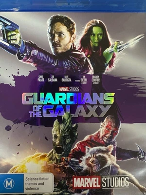 GUARDIANS OF THE GALAXY (2014 Marvel Studios) - BLURAY AS NEW!  - image 1 of 2