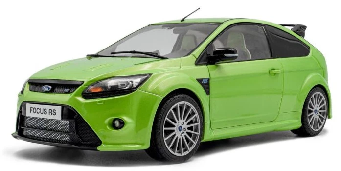 Ford Focus RS MK2 2009 Green Metallic 1/18 - S1813101 SOLIDO - Imagen 1 de 4