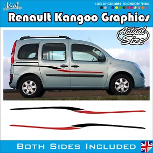 Renault Kangoo Microcámper Autocaravana Calcomanías Pegatinas Furgoneta Gráficos GRATIS P&P 015 - Imagen 1 de 4