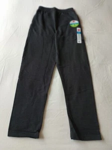 Hanes EcoSmart Boys' Open Leg Sweat Pants - Slate Gray Size XL-14/16 - Picture 1 of 7