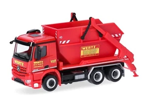 Volquete Herpa 317856 MB Arocs M AK16 Wertz Aachen 1:87 - Imagen 1 de 1