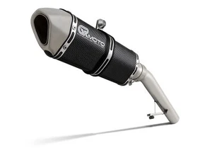 Exhaust for Kawasaki KLZ 1000 Versys 2012-2018 GRmoto Muffler Carbon - Picture 1 of 5