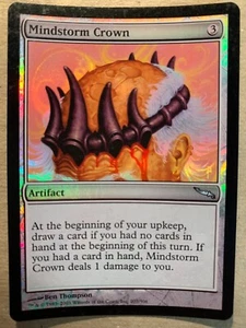 MTG 1x FOIL Mindstorm Crown Mirrodin Modern Magic the Gathering Card x1 LP - Picture 1 of 1