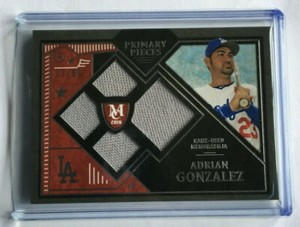 2016 Adrian Gonzalez Museum Collection Memorabilia /99