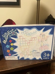 Magnetic Blocks, 1.34 inch Large Magnetic Building Blocks, 3D Magnetic Cubes 60 - Picture 1 of 4