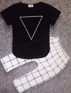 2 pc-T Shirt & Pants set-soft cotton- size 1,2 & 3 - Picture 1 of 8