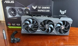 ASUS TUF Gaming GeForce RTX 4080 OC 16GB GDDR6X Graphics Card - Photo 1/5