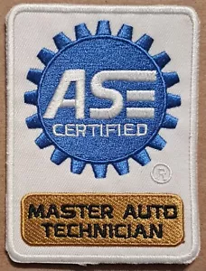 Meister Autotechniker Bügelbild Patch - Bild 1 von 2