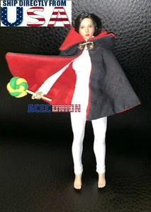 1/12 Women Cape Lollipop Set For 6" TBLeague PHICEN T01 Female Body Doll U.S.A. - Picture 1 of 3