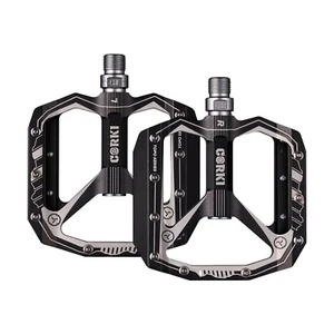 corki Extra Large Mountain Bike Pedals Flat, Aluminum Alloy MTB Pedals, Wide ... - Picture 1 of 6