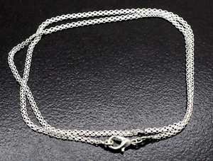 925 Sterling Silver Handmade Jewelry Beautiful Adorable Chain Necklace For Gift - Picture 1 of 4