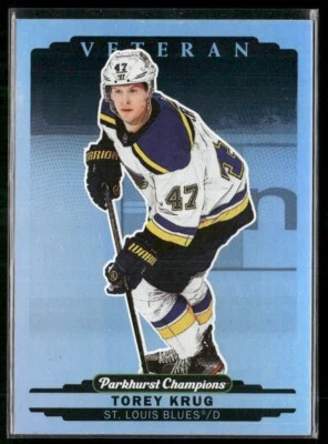2022-23 Upper Deck Parkhurst Champions - Torey Krug #26 - Image 1 of 2