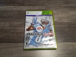 Madden NFL 13 Xbox 360 2012 Complete Tested and Works Free Shipping A1 - Picture 1 of 4