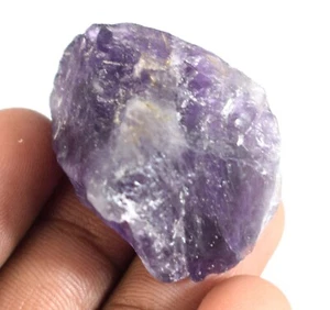 Pietra preziosa curativa ametista viola naturale grezza offerte sconto - Foto 1 di 62