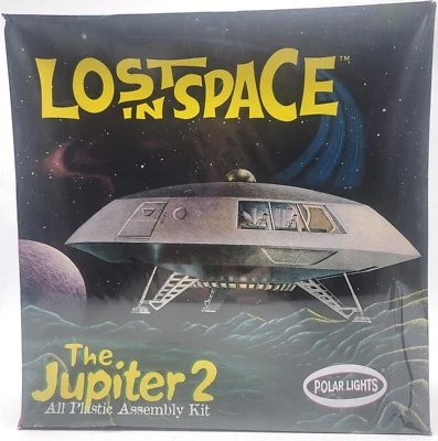 LOST IN SPACE The Jupiter 2 密封塑料组装套件 1998 年极光 #5033 — 第 1/4 张图片