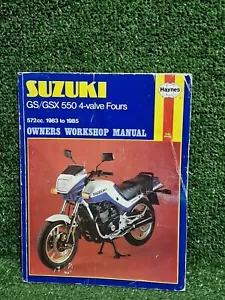 Suzuki GS/GSX 550 4-Ventil Fours 1983 bis 1985 Haynes Handschaltung 572cc - Bild 1 von 9