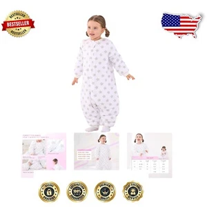 Kuscheliger Baby Schlafsack 6-12 Monate Winter 2,5 TOG mit Füßen für aktive Kleinkinder - Bild 1 von 8