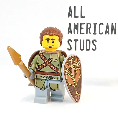 LEGO Castle Elven Dark Forestmen Minifigure Series 27 CMF LOTR 9473 Knight - Image 1 of 4