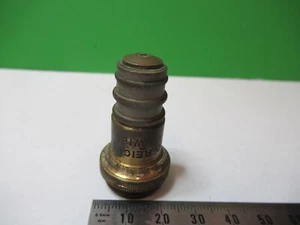 ANTIQUE REICHERT AUSTRIA "7a" OBJECTIVE MICROSCOPE PART AS PICTURED S2-C-102 - Picture 1 of 9