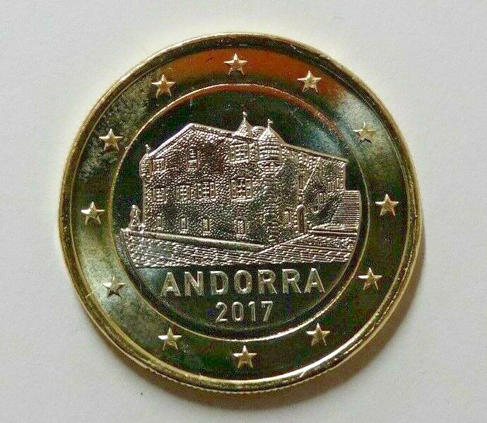 ANDORRA 1 EURO 2017 - MUY RARO - Imagen 1 de 1