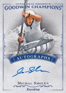 OBERDECK 2016 GOODWIN CHAMPIONS MICHAL SMOL #A-SM AUTOGRAMMKARTE - Bild 1 von 2