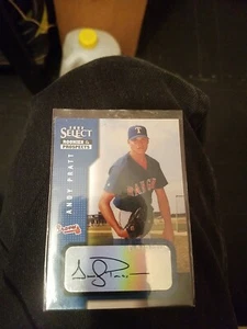 2002 Select Rookies & Prospects Autographs Autographed #7 Andy Pratt Auto Card! - Picture 1 of 2