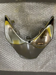 FRONT TOP CHROME COVER HONDA ANC125 SH MODE, 2014-2019. - Picture 1 of 4
