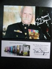 DALE DYE Hand Signed Autograph 4X6 Photo 's  & CARD-VIETNAM WAR VETERAN & ACTOR
