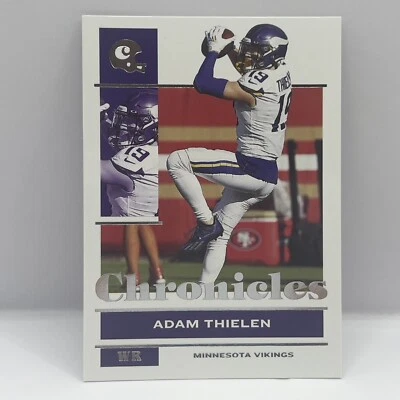 2021 Panini Chronicles Football Adam Thielen Base #53 Minnesota Vikings - Image 1 of 2