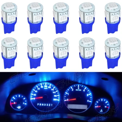 Cuadro de instrumentos calibre azul 10*LUCES LED para camioneta Sierra 95-98 GMC C1500 K1500 Foto 1 de 4