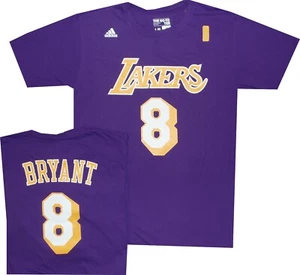 Los Angeles Lakers Lakers Kobe Bryant lila Throwback Adidas Shirt neu Etikett - Bild 1 von 5