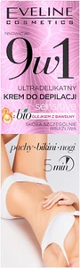 Crema Depilatoria Ultra-Delicata Con Olio Di Semi Di Cotone 9-In-1 per Pelle Sen - Foto 1 di 12