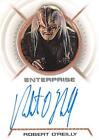 Carte à collectionner dédicacée Robert OReilly Enterprise Kago Darr 2002 Star Trek #A11