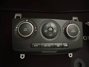 MAZDA 3 HEATER/AC CONTROLS BK, SP23, FLAT BLACK & Grey FACE TYPE , 10/03-07/06 - Picture 1 of 9