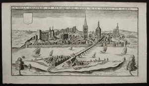 Gravure de Claude CHASTILLON. La Charité sur Loire - Picture 1 of 4