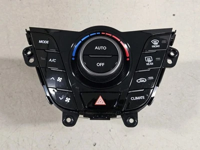 Hyundai Veloster 2016-2017 con GPS interruptor de calefacción de aire acondicionado automático negro brillante OEM Foto 1 de 4