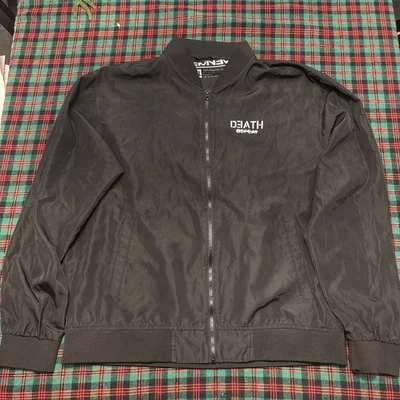 Eminem Kamikaze Death Before Defeat Black Lightweight Bomber Jacket Size XXL - Image 1 of 4