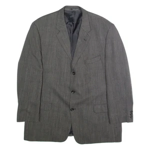 PIERRE BALMAIN Mens Blazer Jacket Grey Wool XL - Picture 1 of 8